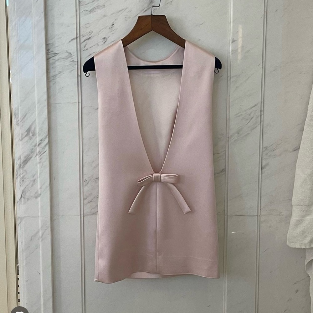Heavy Satin Mini Dress